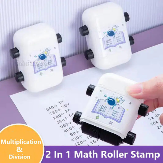 Math Roller Stamp